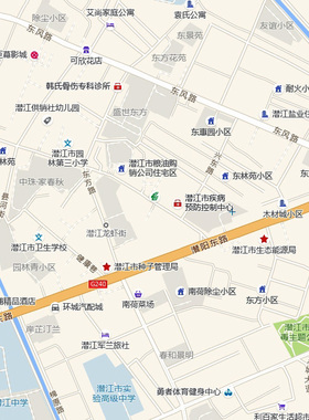 潜江市城区地图2026新版定制街道图高清防水装饰中介办公室贴挂图