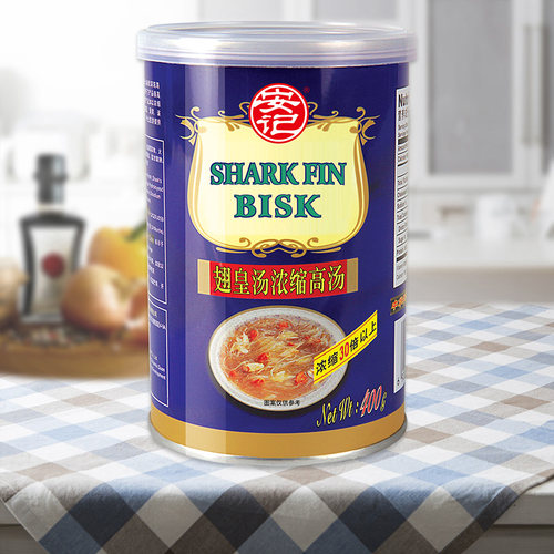 安记翅皇汤浓缩高汤调味料400g*12罐鱼翅火锅 整箱批发商用开店 - 图0