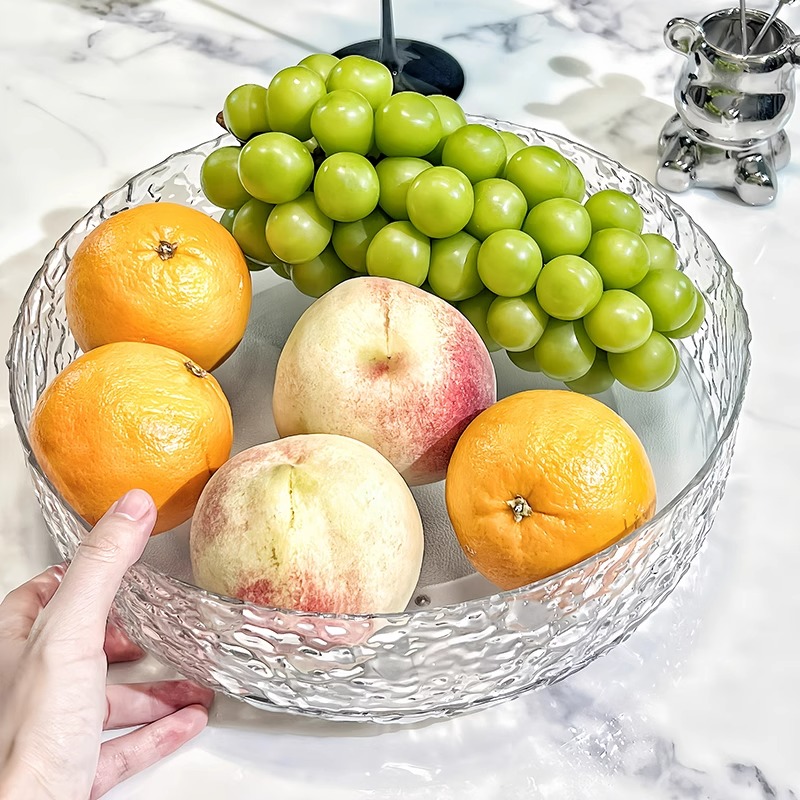 轻奢果盘家用客厅茶几高档水果盘糖果盒零食摆放坚果收纳盒干果盘-图0