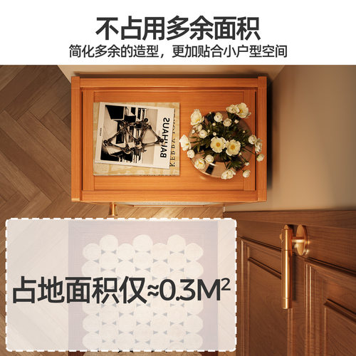 家用门口多层鞋架塑藤编门大码鞋子收纳柜大容量防尘楠竹爆款鞋柜 - 图0