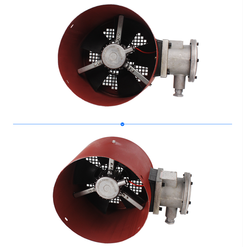 BG-315A/355/400/450/500/AB防爆风机散热风扇调速冷却电机通隔爆-图1