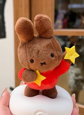 日本ULALOV可爱miffy米菲兔圆梦周边公仔玩偶娃娃鲍里斯挂件娃娃