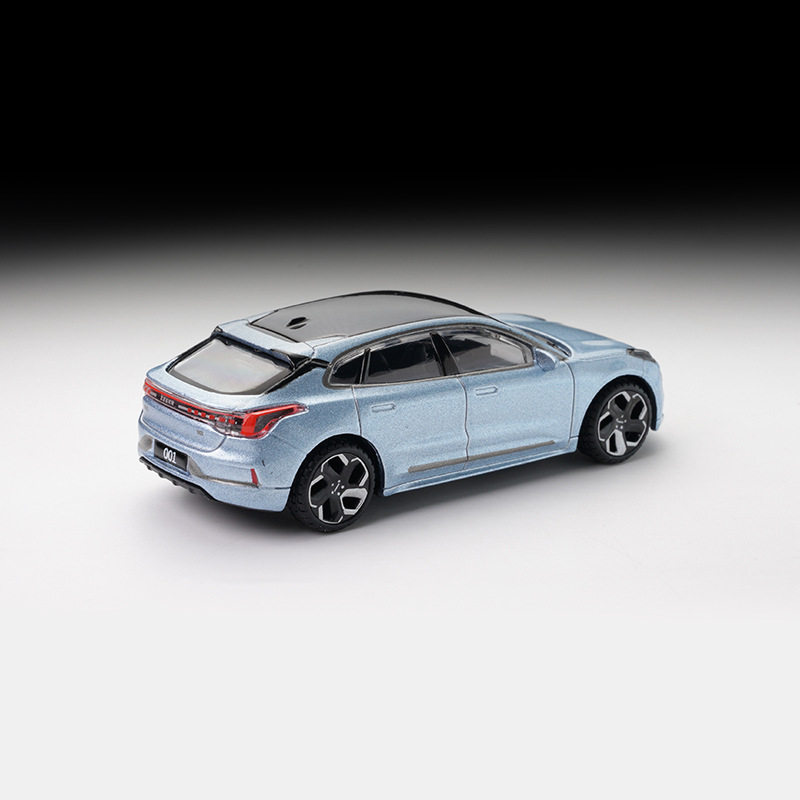 原厂1/64吉利ZEEKR 001极氪电车合金车模仿真小比例玩具小汽车模