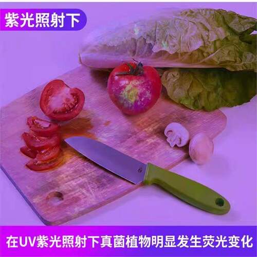 紫光灯鉴定蔬菜波尔多液检测灯专用蓝矾检测笔365nm手电筒荧光剂 - 图3