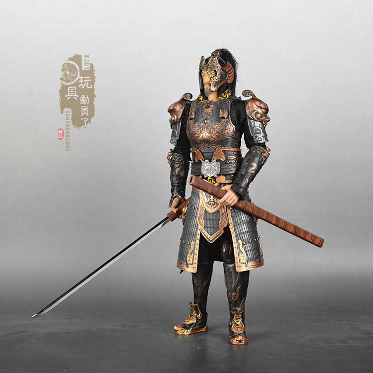 微缩冷兵器横刀直刀重力刀合金刀剑玩具鞘刀12寸兵人场景武器模型 - 图2