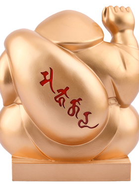 李居明马年吉祥物财神惠比寿摆件