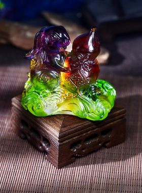 宋韶光2026马年吉祥物灵兔葫芦