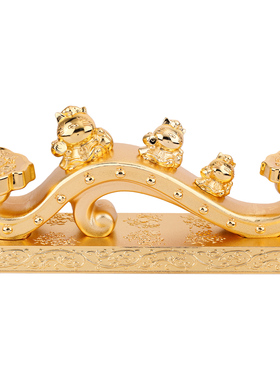 李居明马年吉祥物如意招财猫摆件