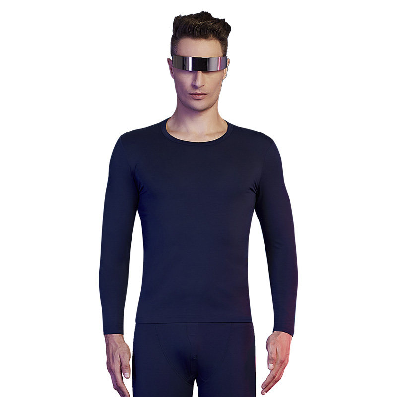 歌帝保暖自发热恒温男士冬棉毛衫 歌帝内衣保暖套装