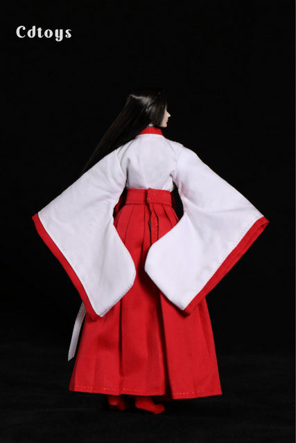 Spot cdtoys 1/12 female soldier miko kimono suitable for ph TBLeague1 12 female encapsulated body