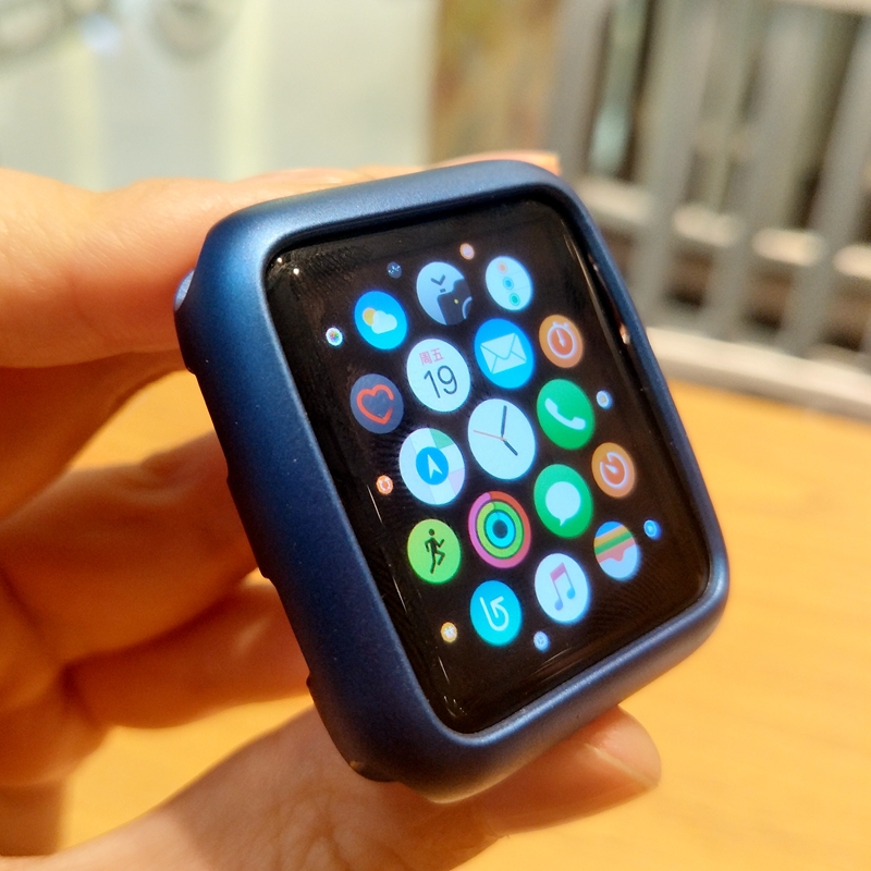 适用苹果iwatch1/2/3边框保护套薄款iwatch4表壳全包防刮软套5代 - 图2