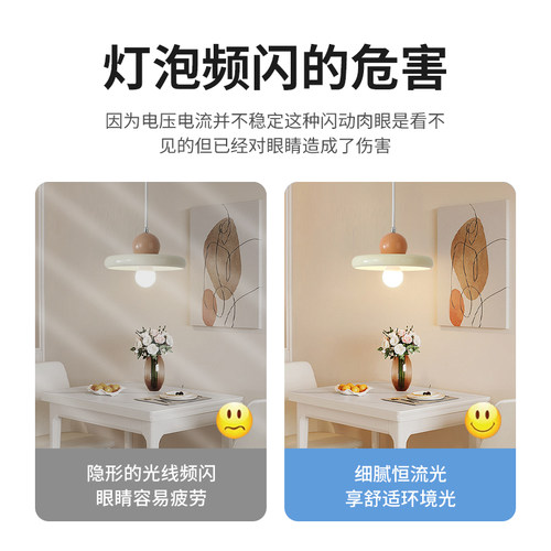 led中性光4000k灯泡超亮e27螺口商用家用节能龙珠圆形球泡镜前灯 - 图1
