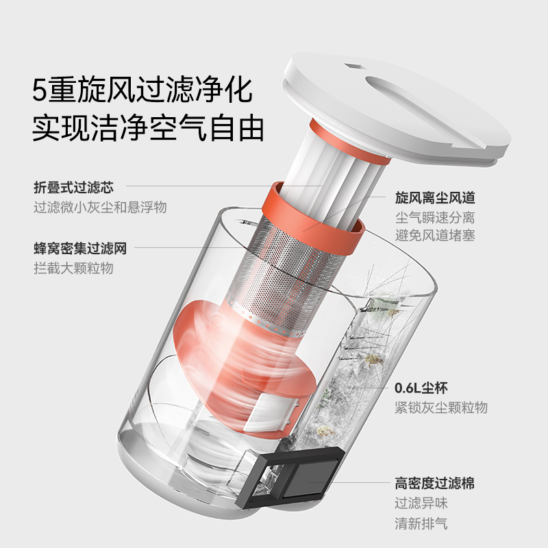 【国补15%】德尔玛除螨仪家用床上除吸尘器紫外线大吸力去螨神器