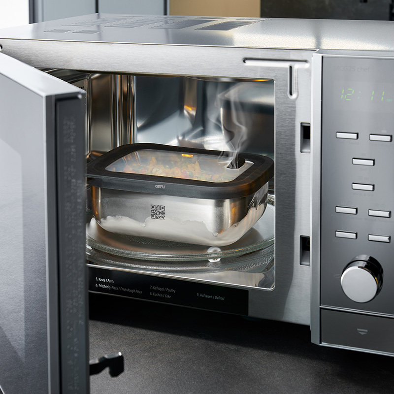 德国GEFU不锈钢保鲜盒密封盒收纳盒饭盒便当盒可微波炉加热,淘宝优惠券,粉丝福利购,淘宝优惠卷