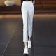 New autumn style of elastic trousers with long legs