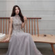 Muzi Li ຂອງ Li Lace ຕາຫນ່າງ Splicing ເທິງ