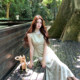 Li Xin ຈີນ Satin ຊຸດໂດຍ Muzi Li