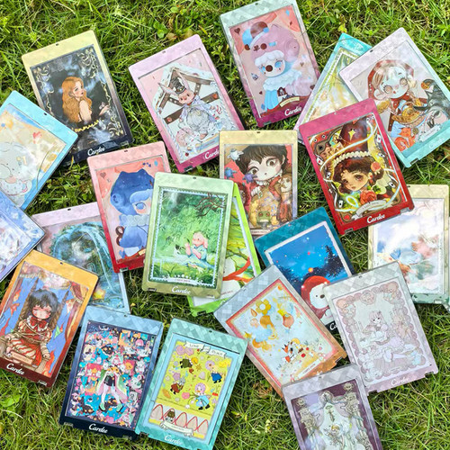 Cardee卡帝GemGlow菱光闪耀系列卡砖挂绳球星卡TCG手绘卡高清防UV - 图1