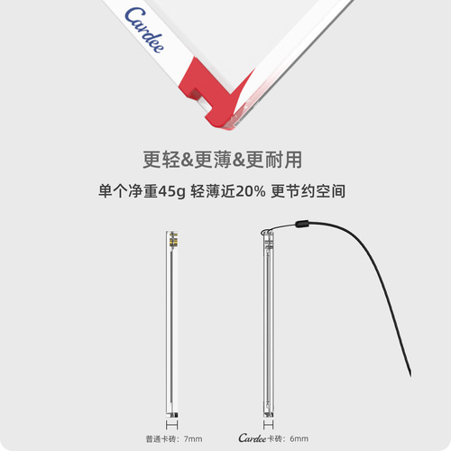 Cardee卡帝NBA授权主题（西部）球队挂绳卡砖35~130PT球星卡防UV