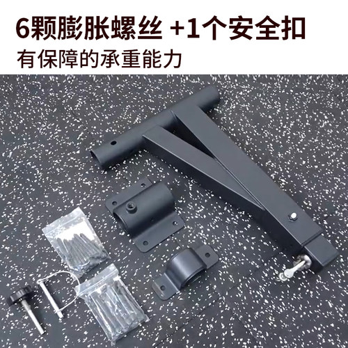 拳击沙袋架子伸缩吊式散打室内家用沙包瑜伽吊架支架训练器材 - 图2
