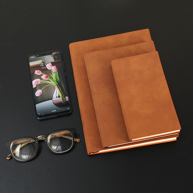 Notebook custom sheepskin engraved notepad