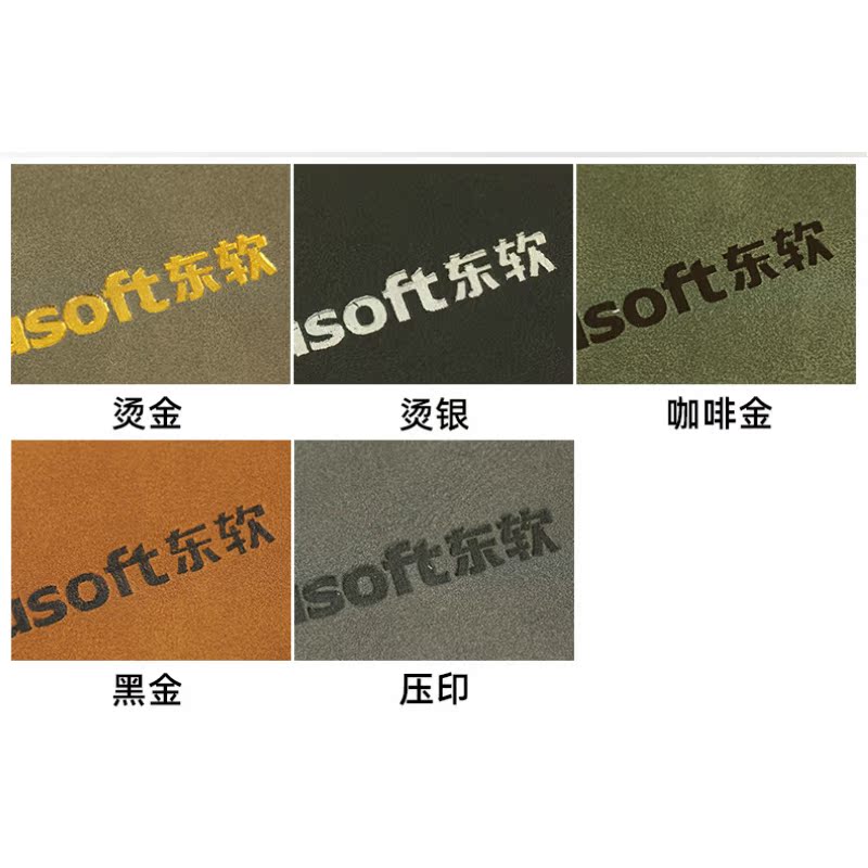 Notebook custom sheepskin engraved notepad