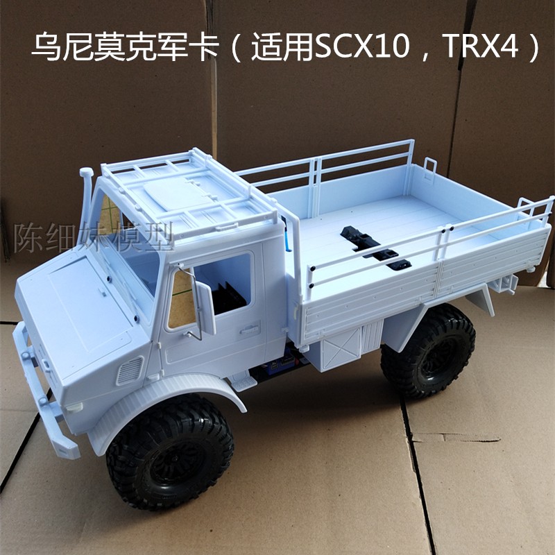 TRX4硬车壳 乌尼莫克军卡消防车壳 313 324轴距 SCX10攀爬车车壳 - 图0