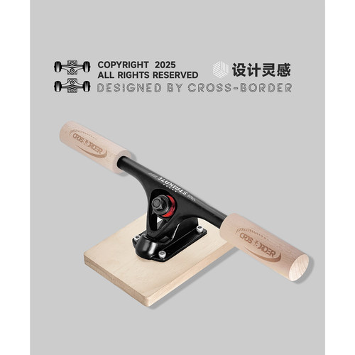 特色门拉手滑板支架改装门把手咖啡店门定制门拉手跨界应用 - 图0