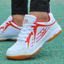 Table Tennis Sneakers Mens Shoes Breathable Womens Shoes Bull Fascia Bottom Professional Competitions Training Non-slip Ping-pong Shoes