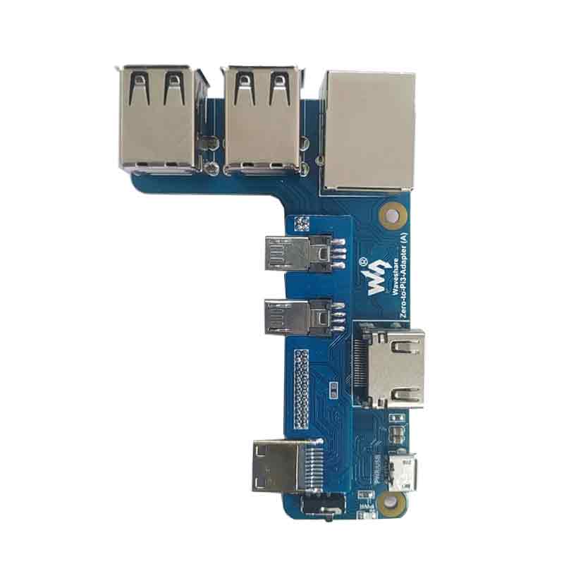 树莓派zero 2W香蕉派M2 zero转3B pi3带RJ45网口USB HUB-图0