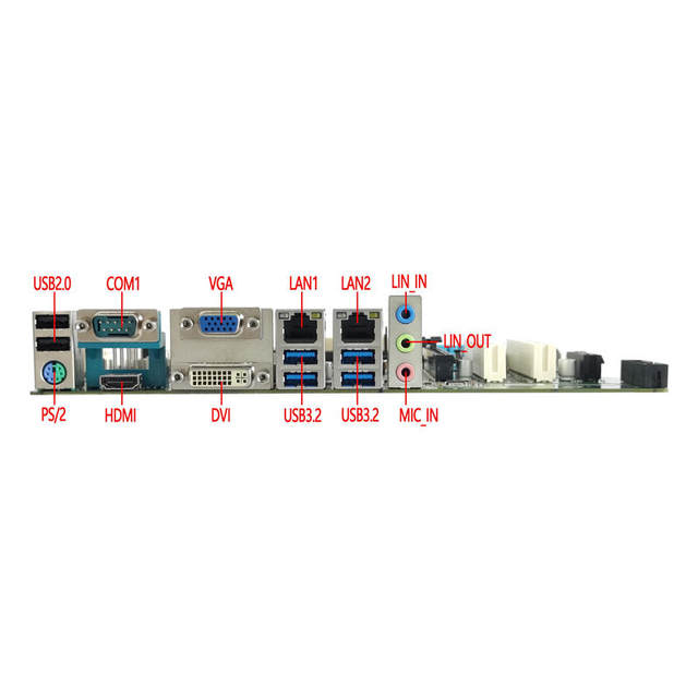Yantuo H310 dual gigabit network card 6COM motherboard