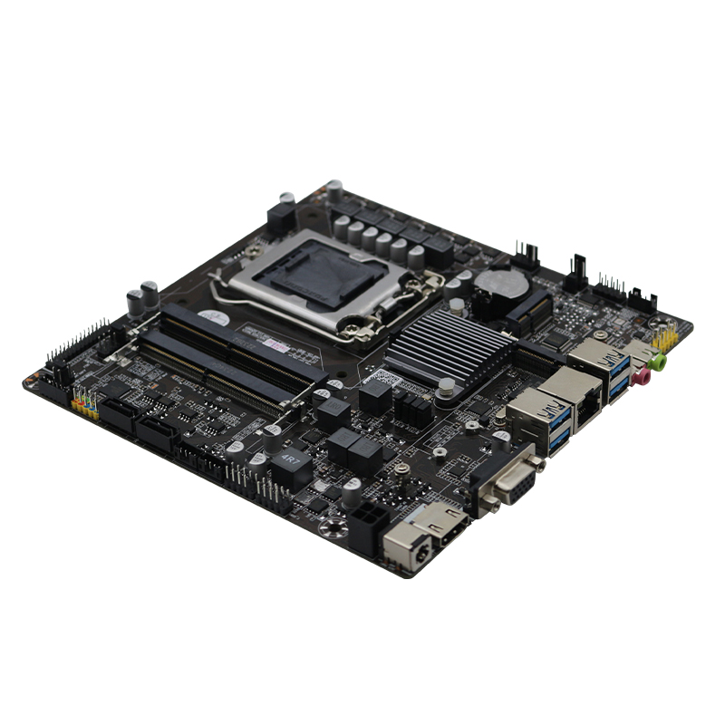 现货 B365i-D4 ITX迷你电脑小主板一体机12vDC供电b365支持6-9代 - 图2