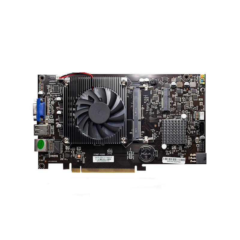全新847八卡直插主板8PCIE IC847升级55间距控制板另有65mm间距板 - 图2