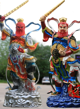 王灵官神像树脂玻璃钢王天君火神护法王元帅佛像王灵官真身摆件