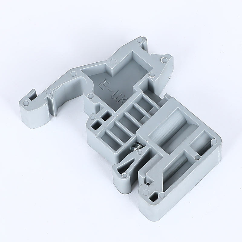 E/UK固定件UK2.5B接线端子终端堵头ST通用紧固座卡扣C45导轨固定