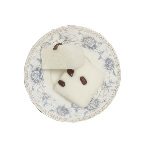 来伊份蜜豆白玉糕500g牛奶红豆糕点心营养早餐代餐休闲零食小食品 - 图3
