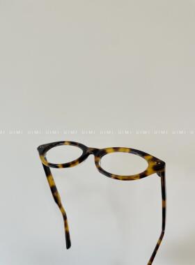 UIMI/ mm111书呆子~自留款！ 24s玳瑁色黑色茶色素颜眼镜女平光镜