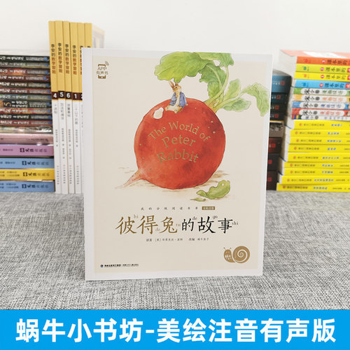 彼得兔的故事注音拼音版全集小学生一二三年课外阅读经典书目福建少年儿童出版社幼儿上下册绘本非原版书单本蜗牛小书坊故事绘 - 图0
