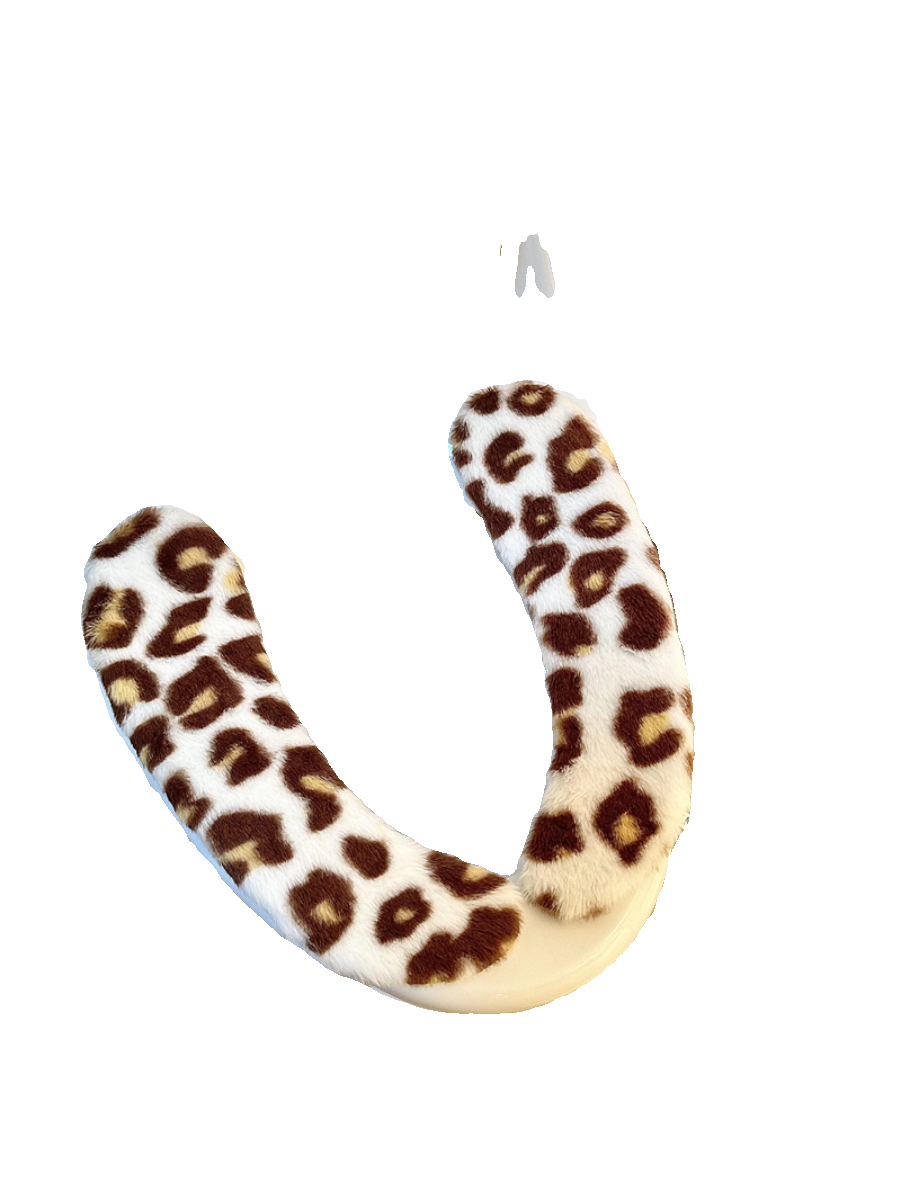 新品 经典豹纹分体毛绒马桶垫 椭圆形通用马桶套保暖坐便器套,淘宝优惠券,粉丝福利购,淘宝优惠卷