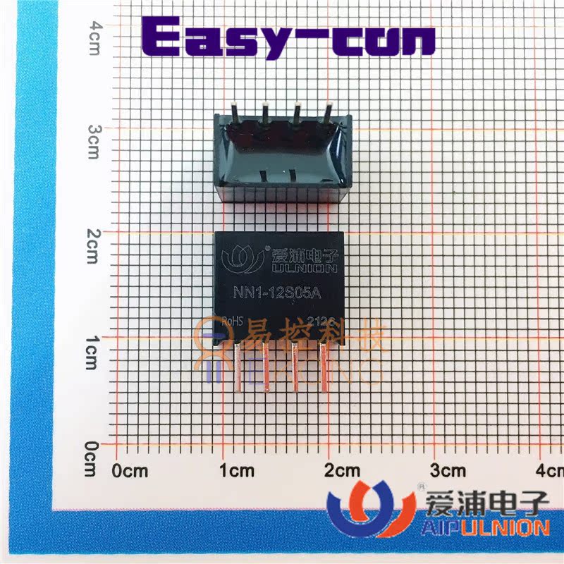 NN1-12S05A DC-DC隔离模块输入10.8-13.2V;输出5V0.2A B1205S-1W-图0