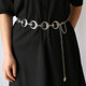 Metal Moon Waist Chain Women's Skirt Trendy Accessories for Hot Girls