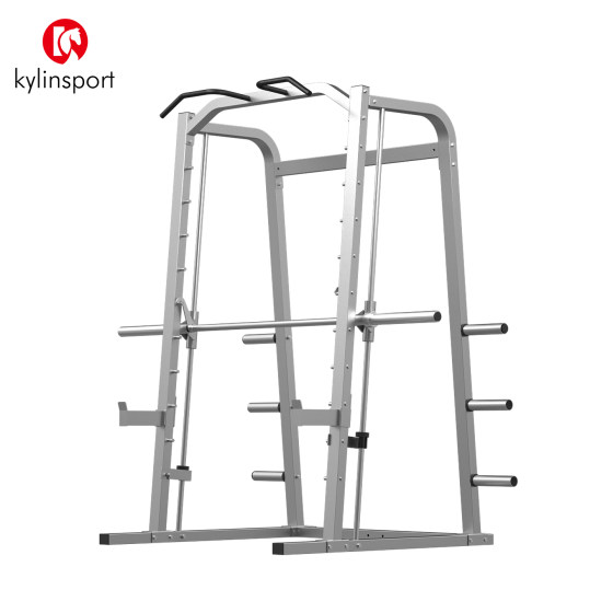 Bench press and squat personal trainer Smith fitness frame weight bench