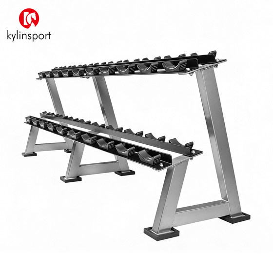 Dumbbell men's fitness equipment storage double layer