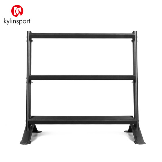 Gym home three-layer rack kettlebell