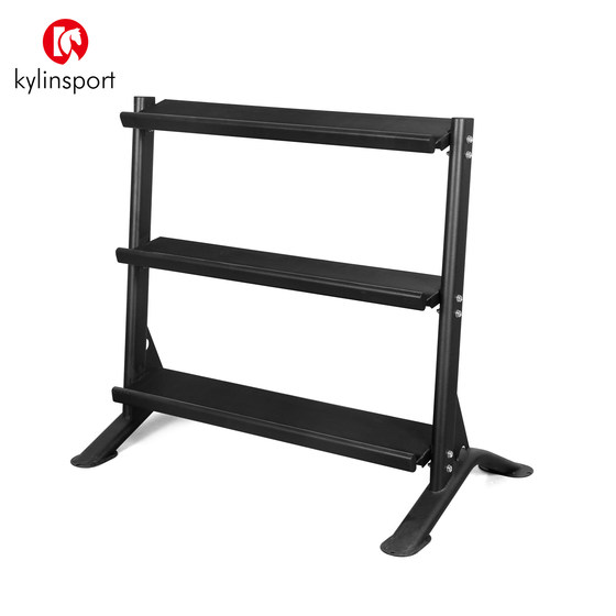 Gym home three-layer rack kettlebell