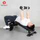Pvc hexagonal dumbbell men's fitness