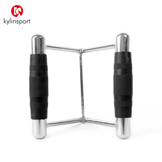 Saddle rubber-coated tension bar, gym supporting bar, special handle for fitness equipment, electroplated special-shaped parts