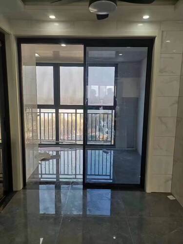 北京定制极窄边框门厨房卫生间阳台玻璃门小空间省地儿门PD门PT门 - 图1