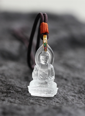 立体八大守护神吊坠观音菩萨项链