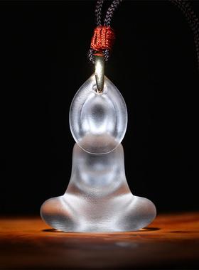 无相佛吊坠项链惠古琉璃男女